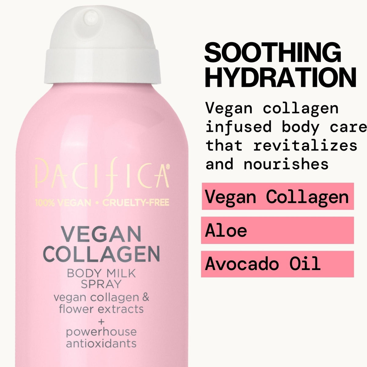 Vegan Collagen Body Milk Spray