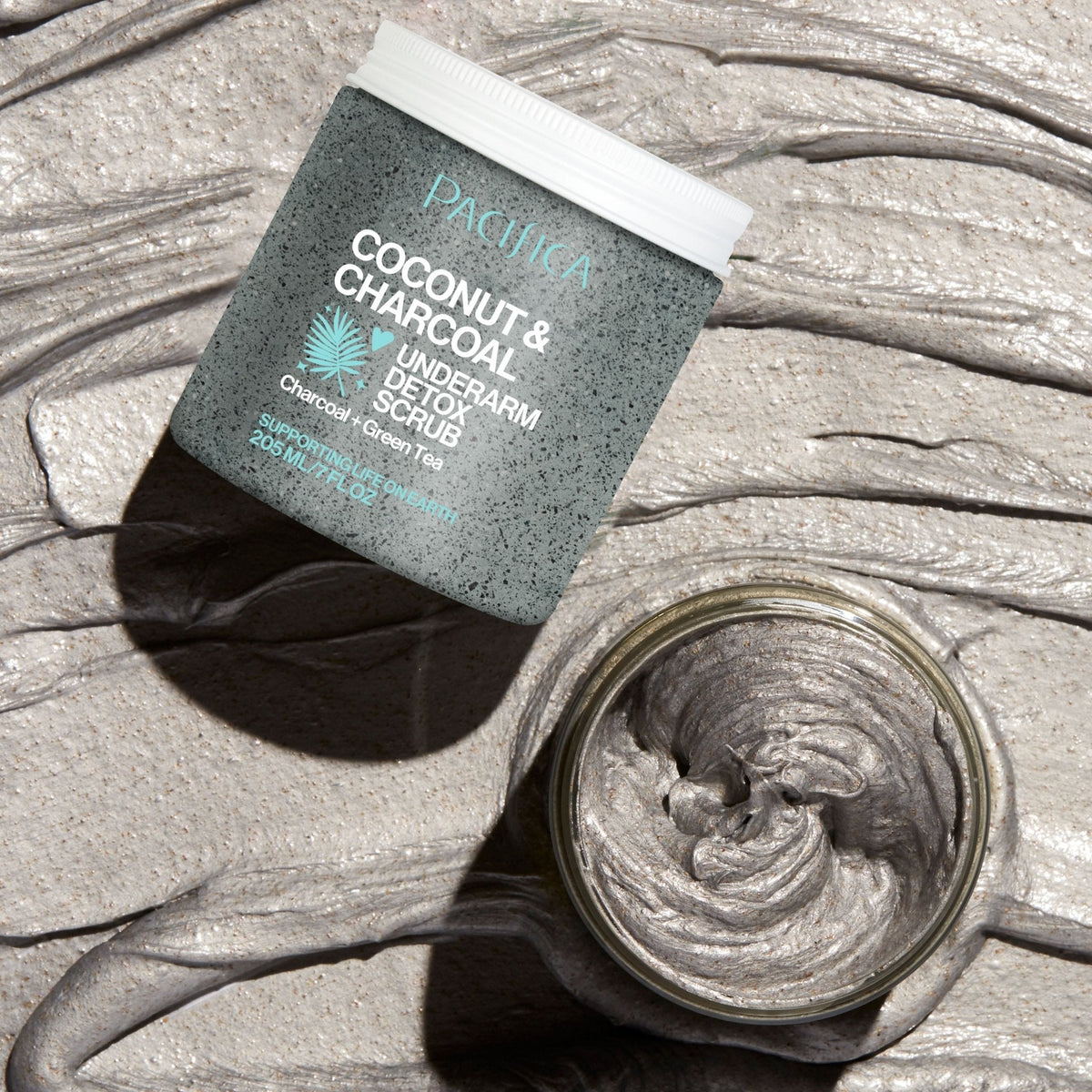 Coconut & Charcoal Underarm Detox Scrub