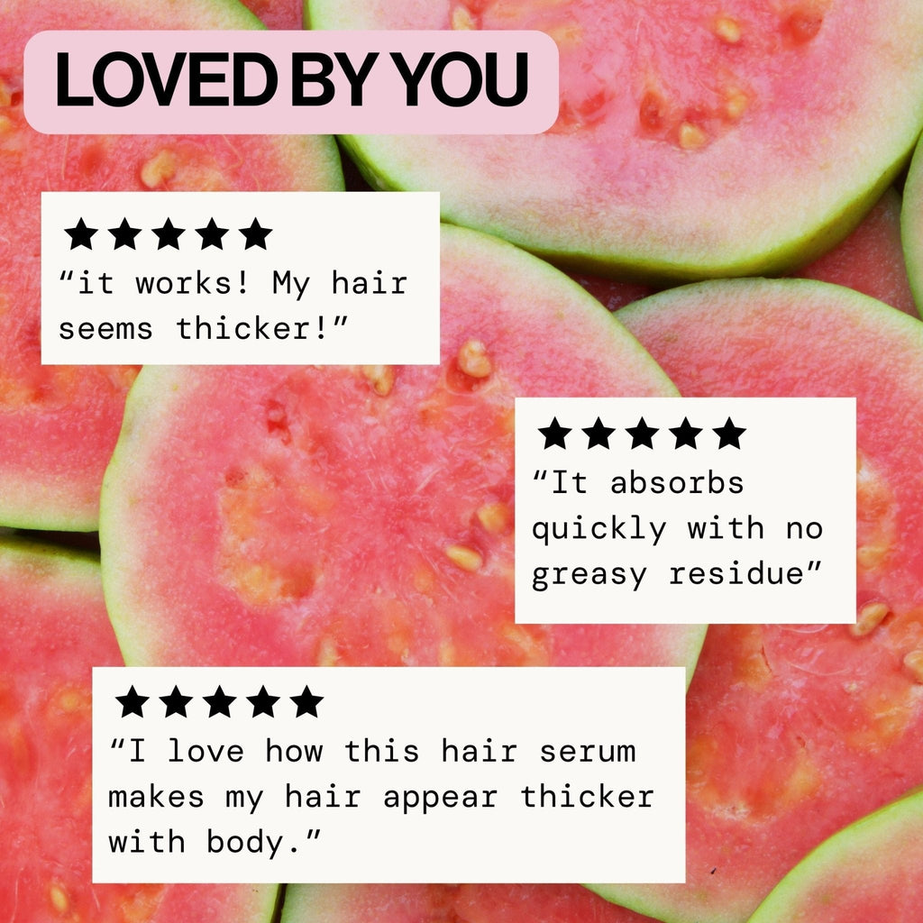 Turmeric Guava Thick and Smooth Hair Serum