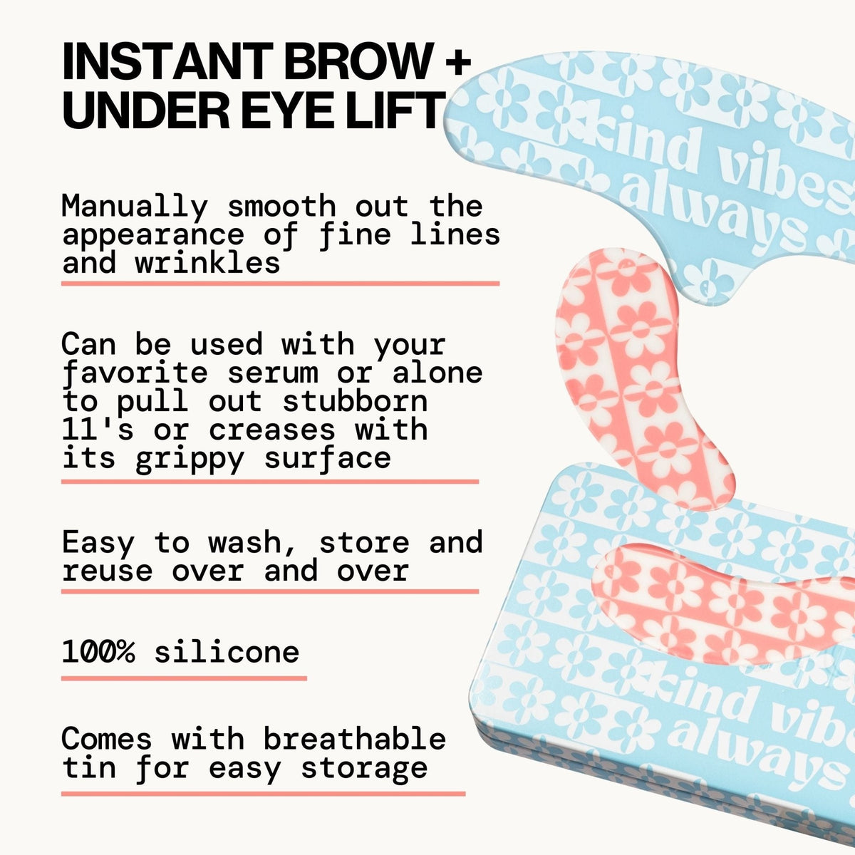 Reusable Eye & Brow Mask Set