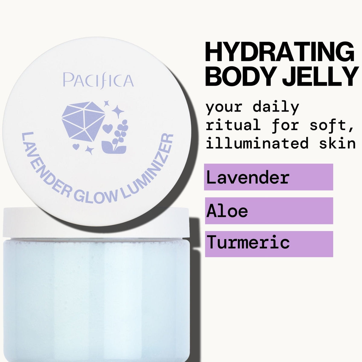 Lavender Glow Luminizer Moon-Kissed Body Jelly