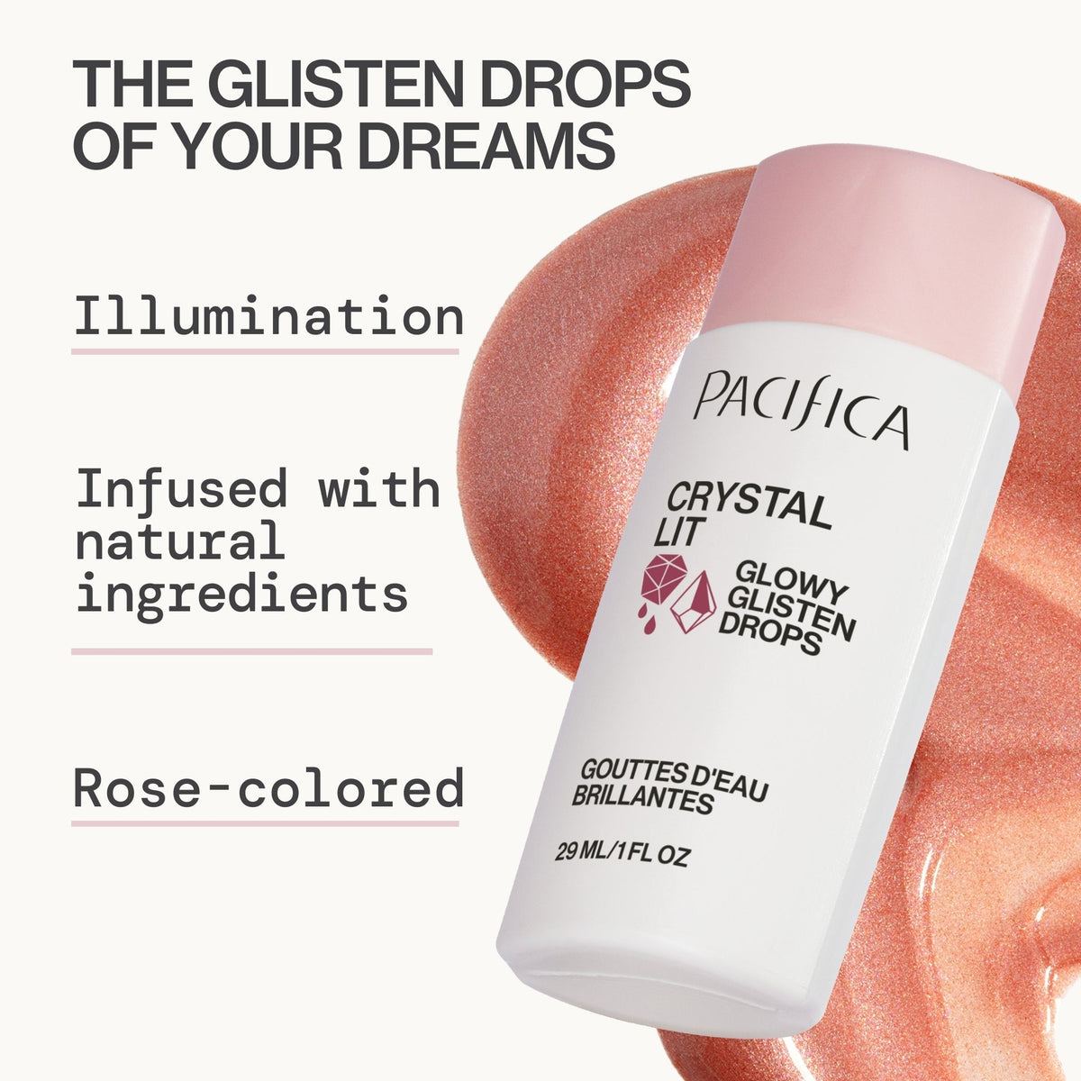 Crystal Lit Glowy Glisten Drops