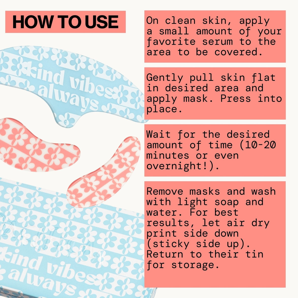 Reusable Eye & Brow Mask Set
