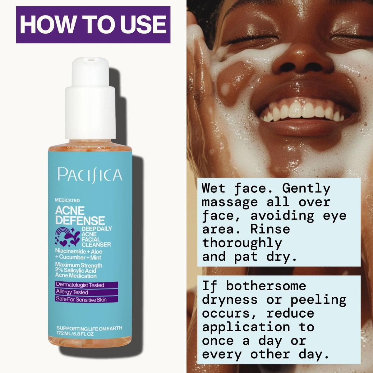 Acne Defense Face Wash