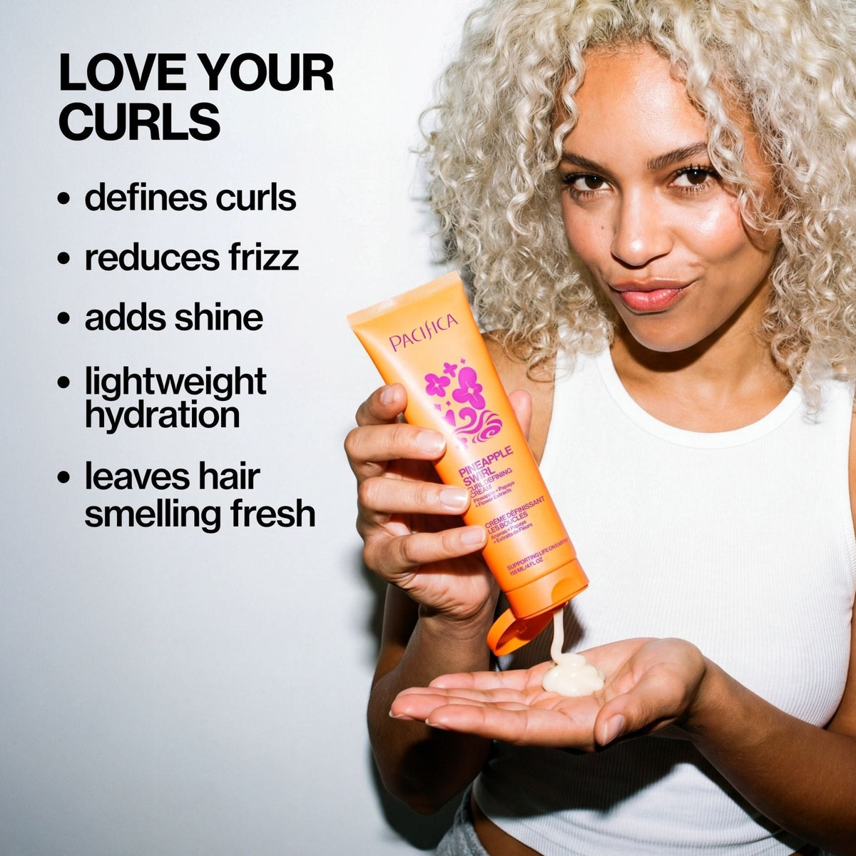 Pineapple Swirl Curl Defining Cream