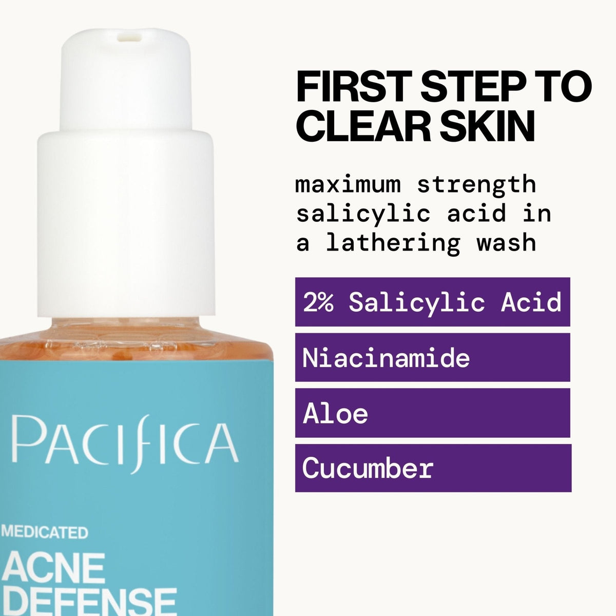 Acne Defense Face Wash