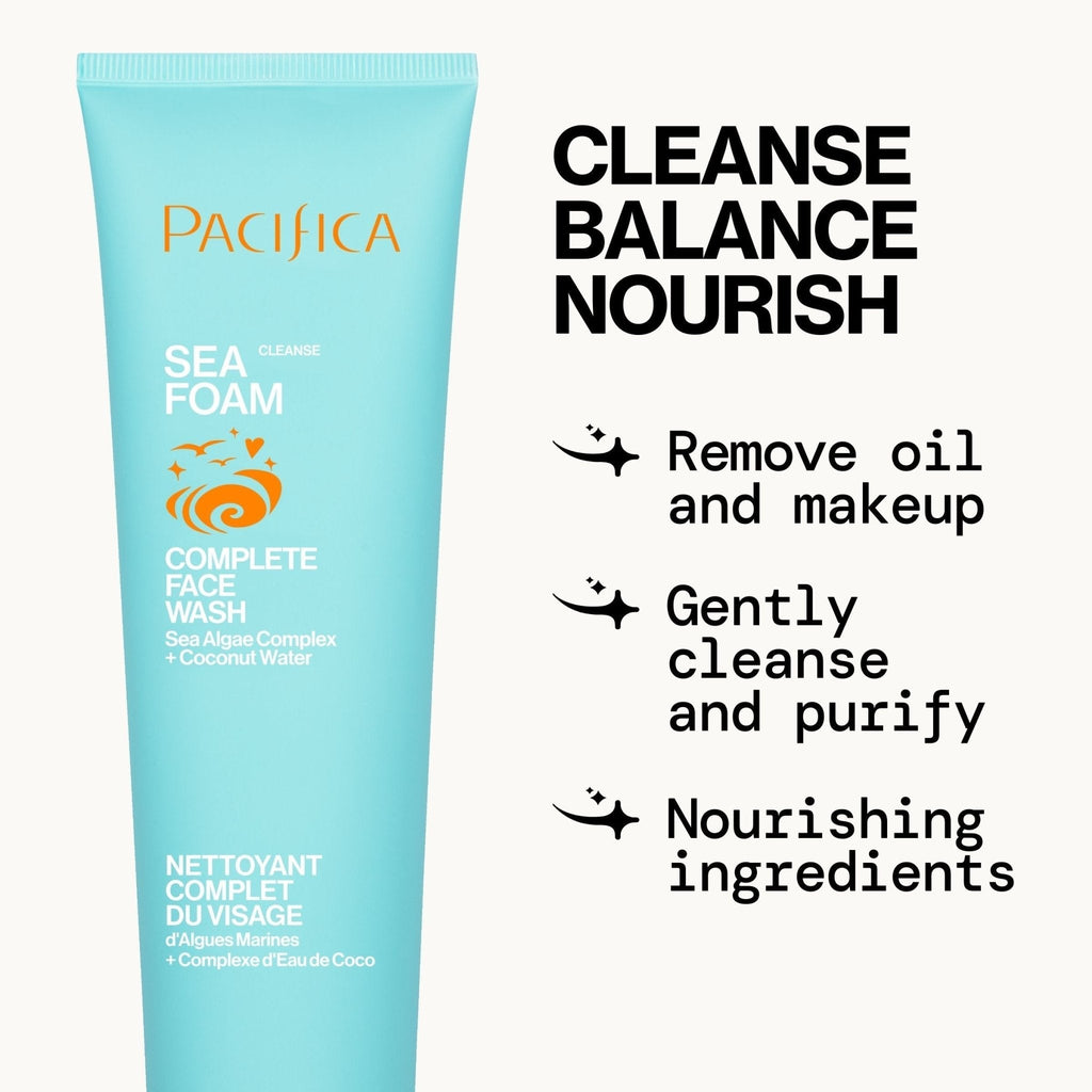 Sea Foam Complete Face Wash | Daily Facial Cleanser