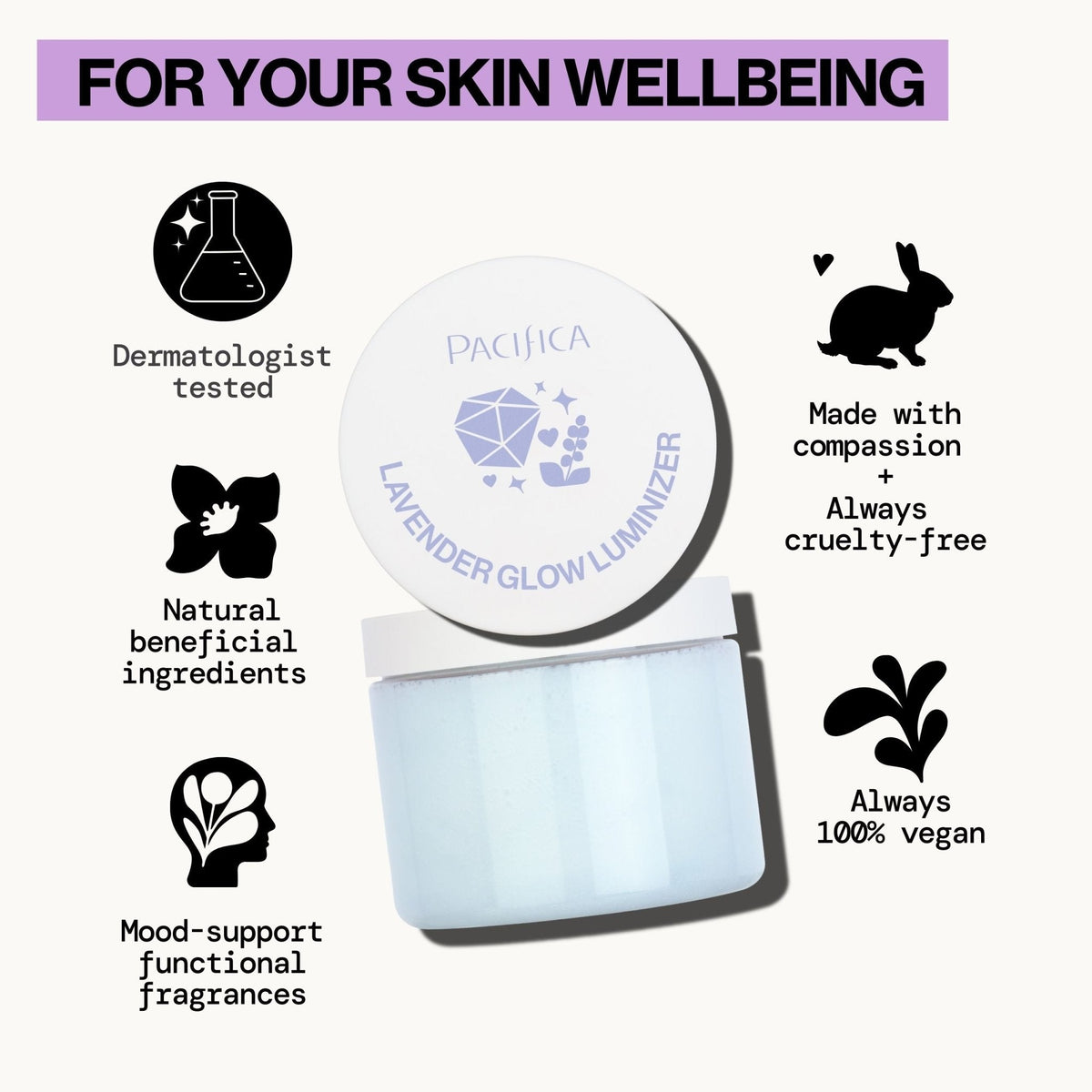 Lavender Glow Luminizer Moon-Kissed Body Jelly