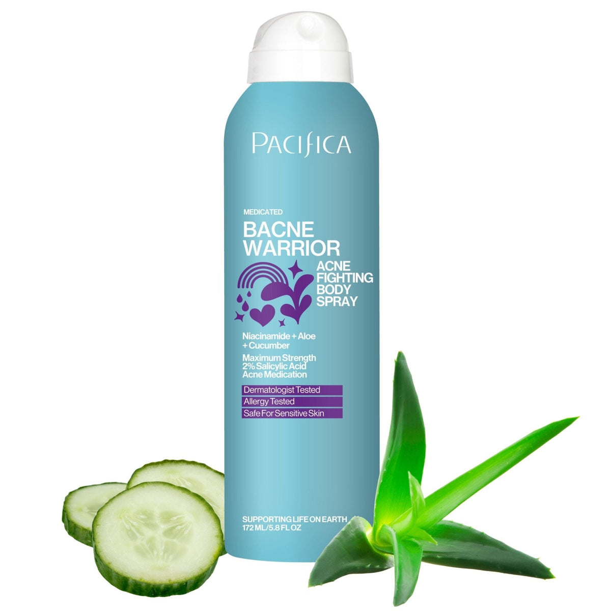 Bacne Warrior Acne Fighting Body Spray