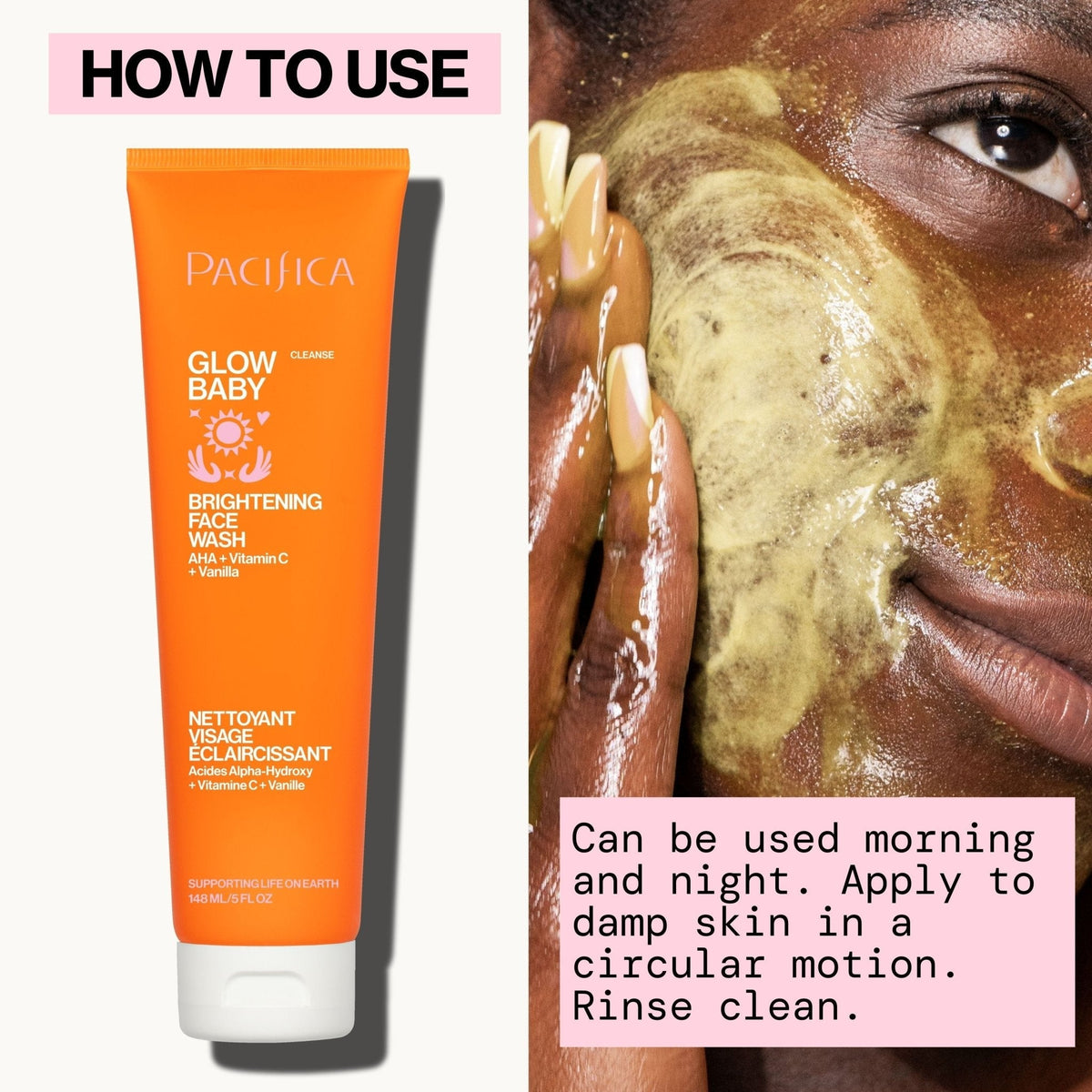 Glow Baby Brightening Face Wash | Facial Cleanser