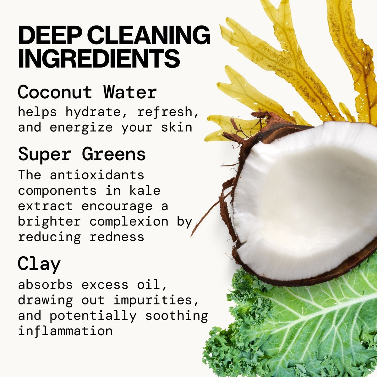 Kale Detox Deep Cleaning Face Wash | Daily Facial Cleanser