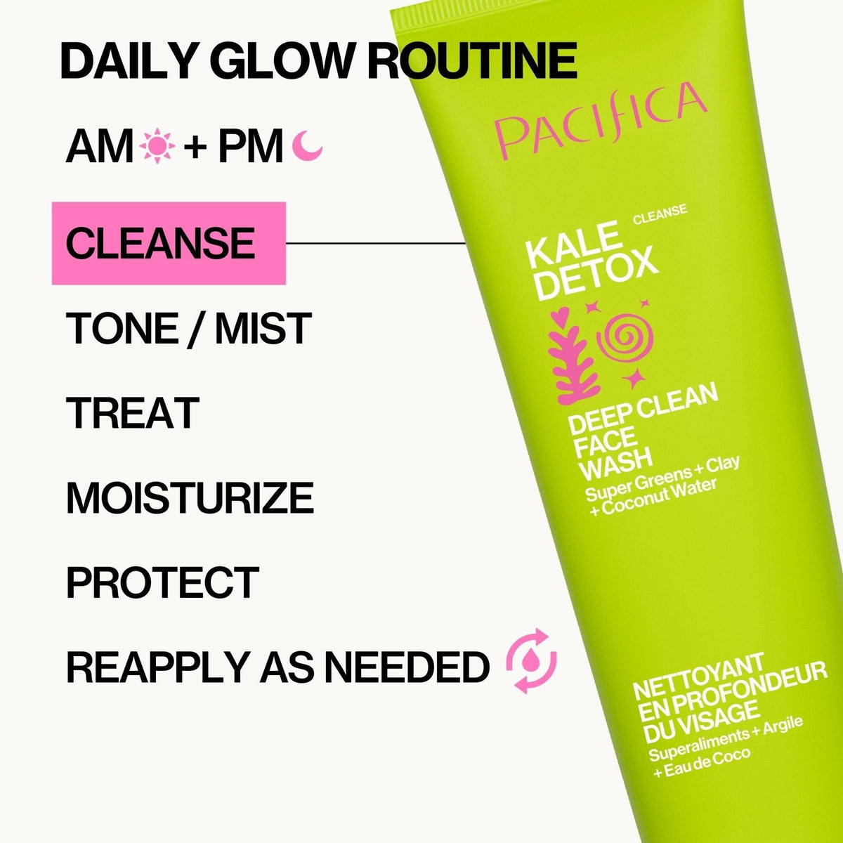 Kale Detox Deep Cleaning Face Wash | Daily Facial Cleanser