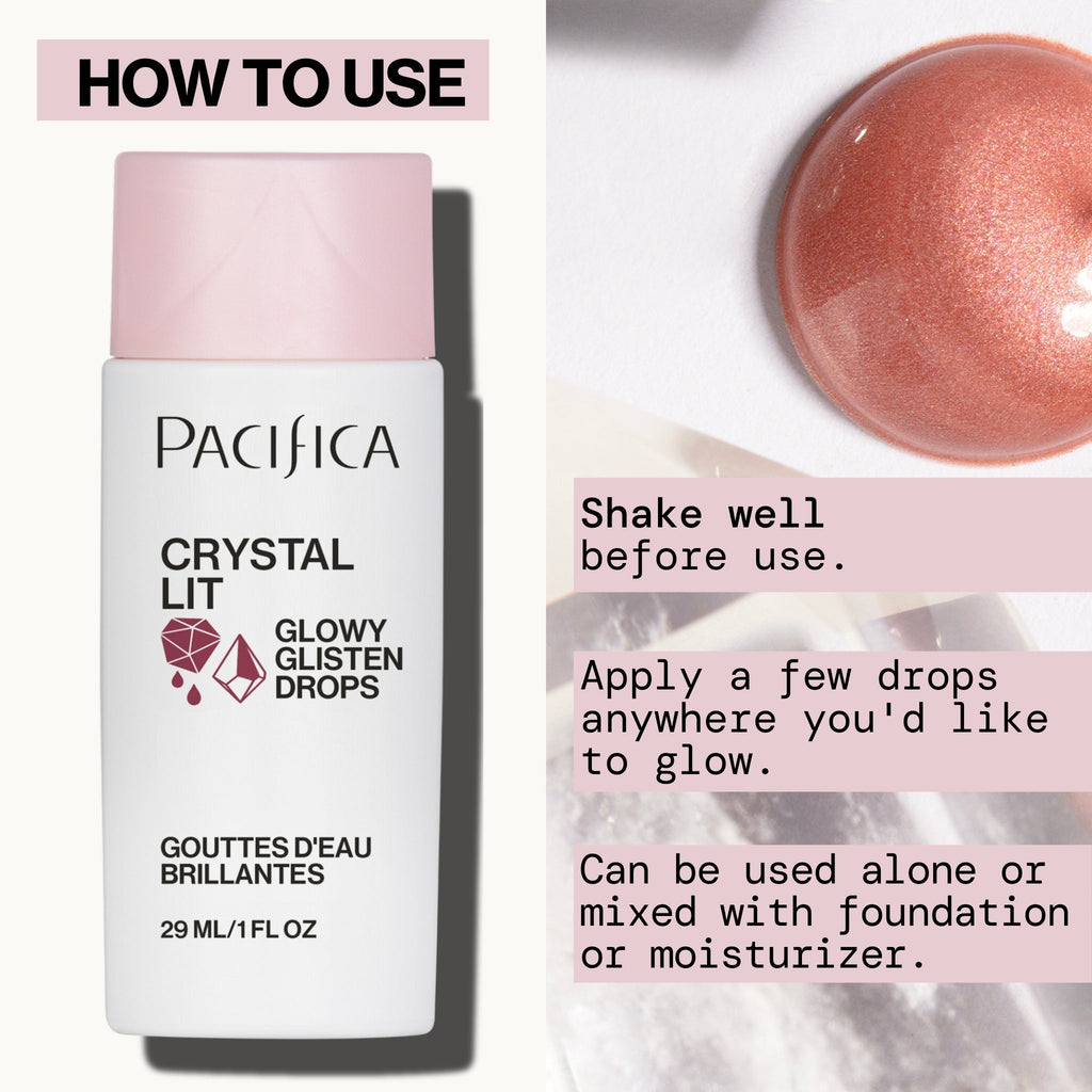 Crystal Lit Glowy Glisten Drops