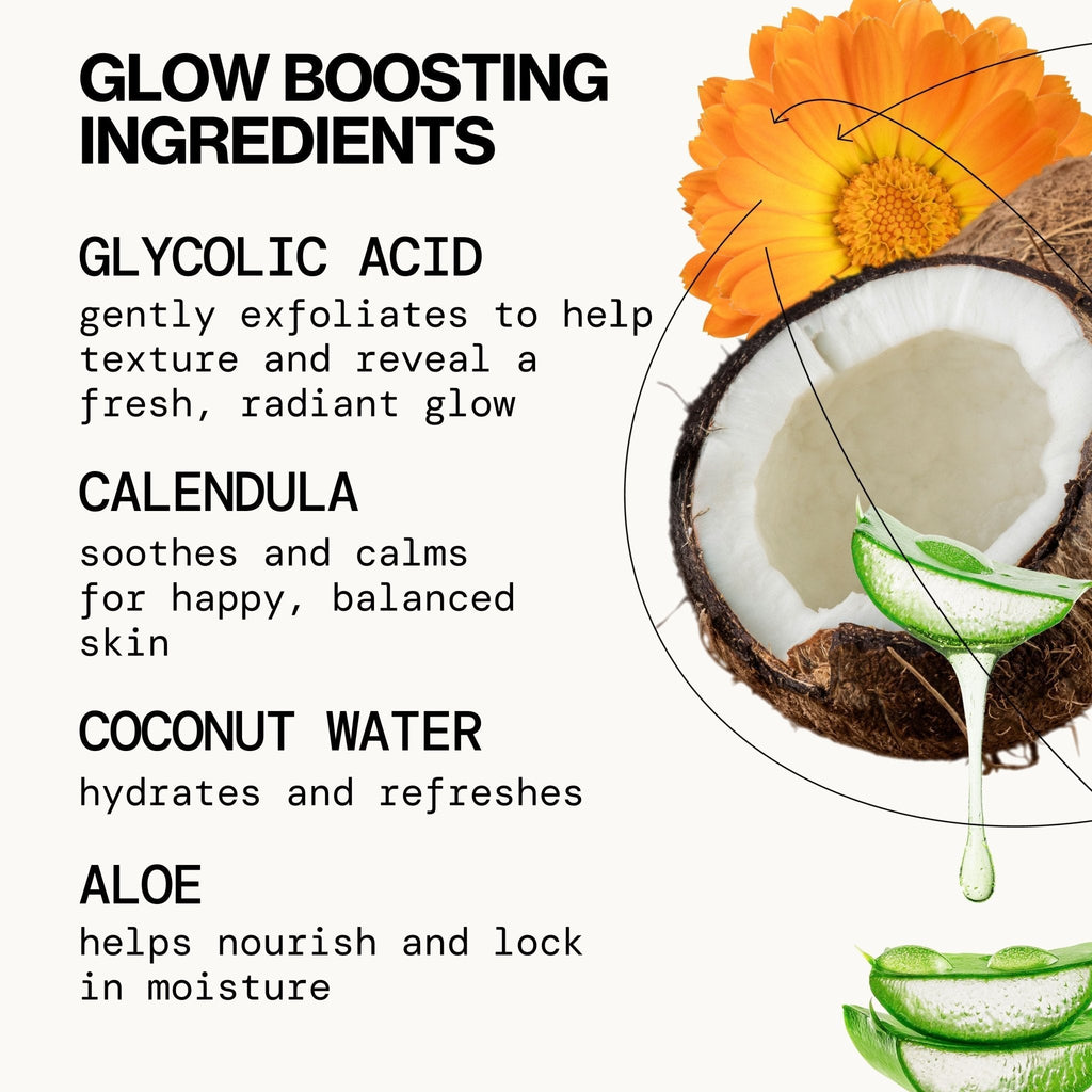 Glowing Glycolic Acid, Orange & Vanilla Makeup Removing Wipes