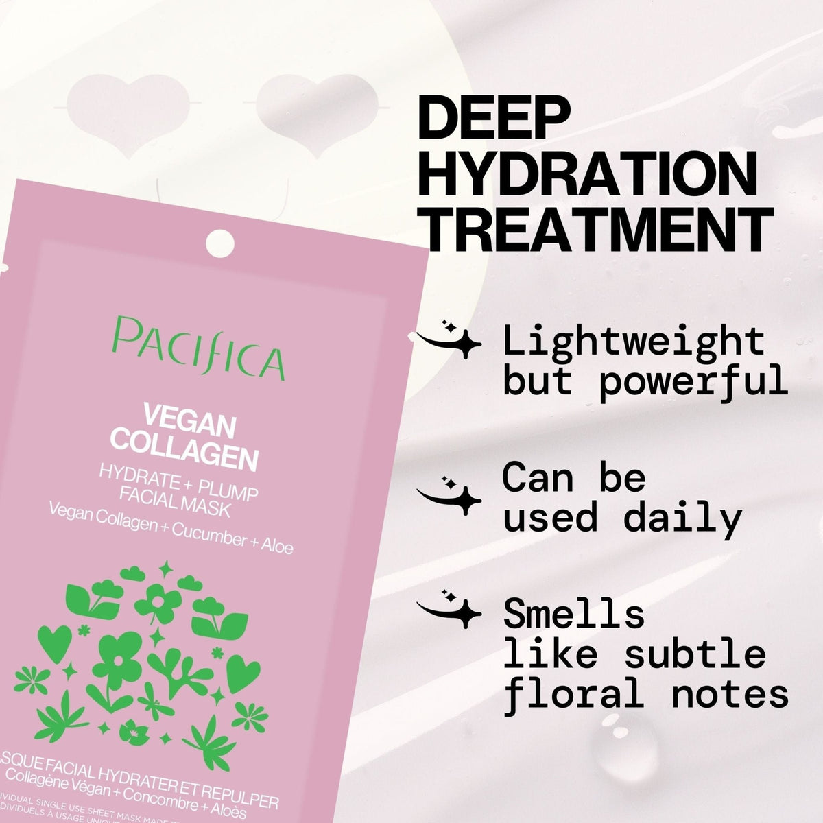 Vegan Collagen Hydrate & Plump Facial Mask