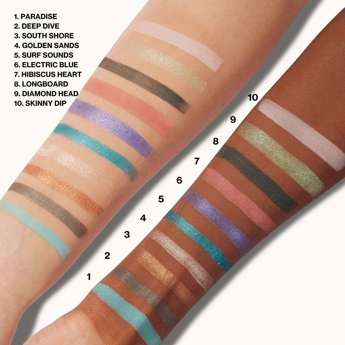 Waikiki Eye Shadows Palette