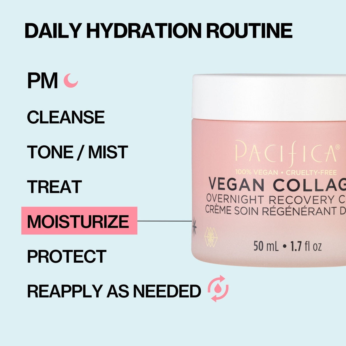 Vegan Collagen Overnight Recovery Cream