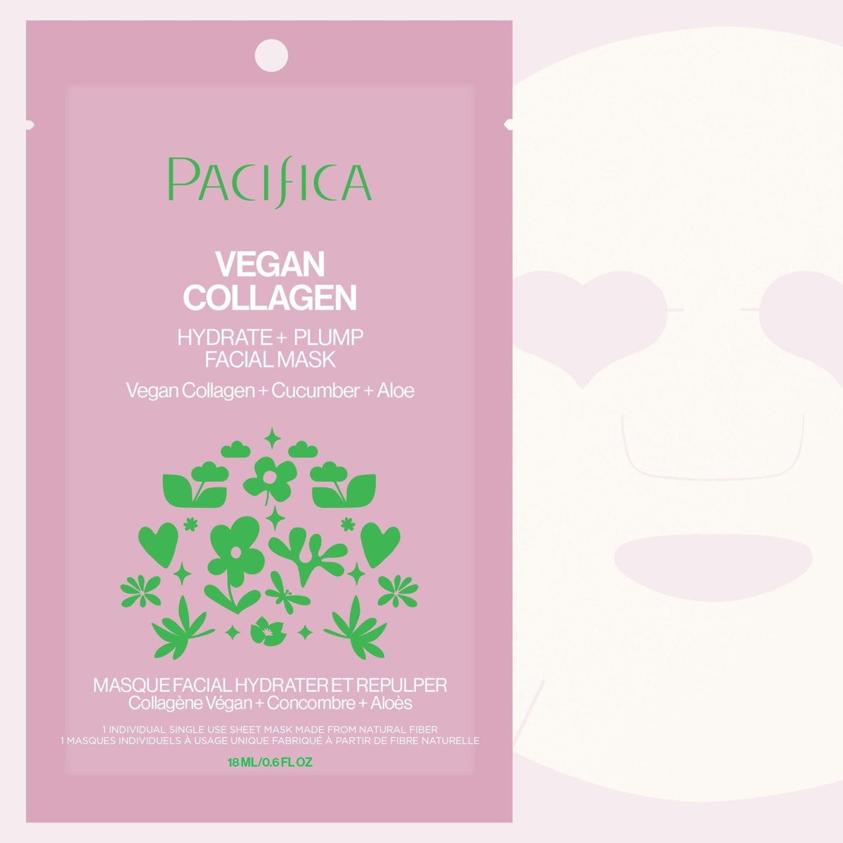 Vegan Collagen Hydrate & Plump Facial Mask