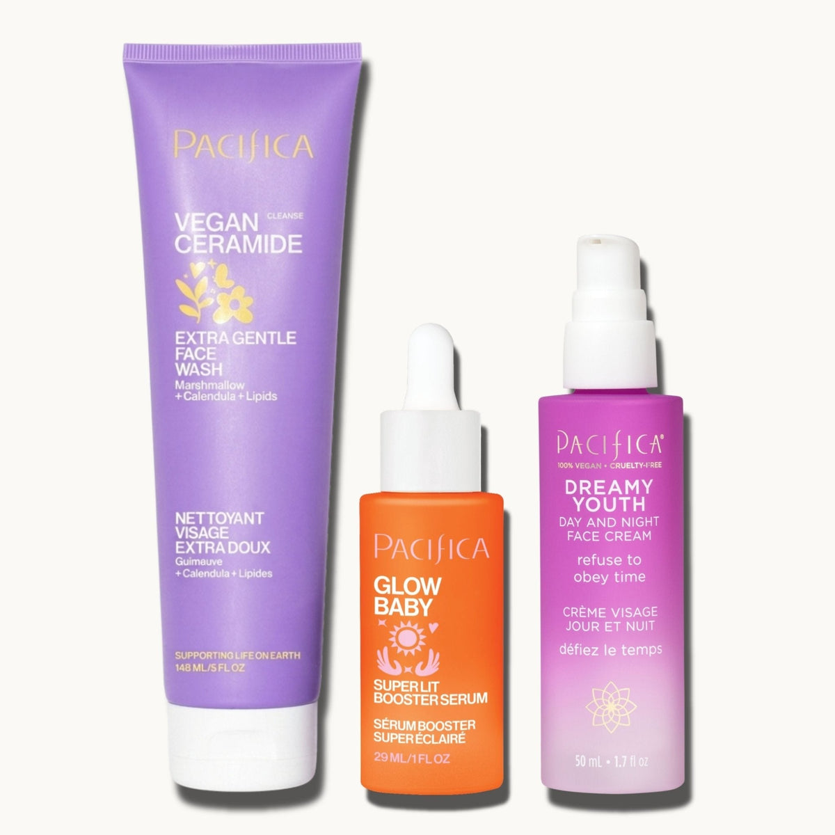 Pacifica Starter Glow Bundle: Beginner Skincare Routine