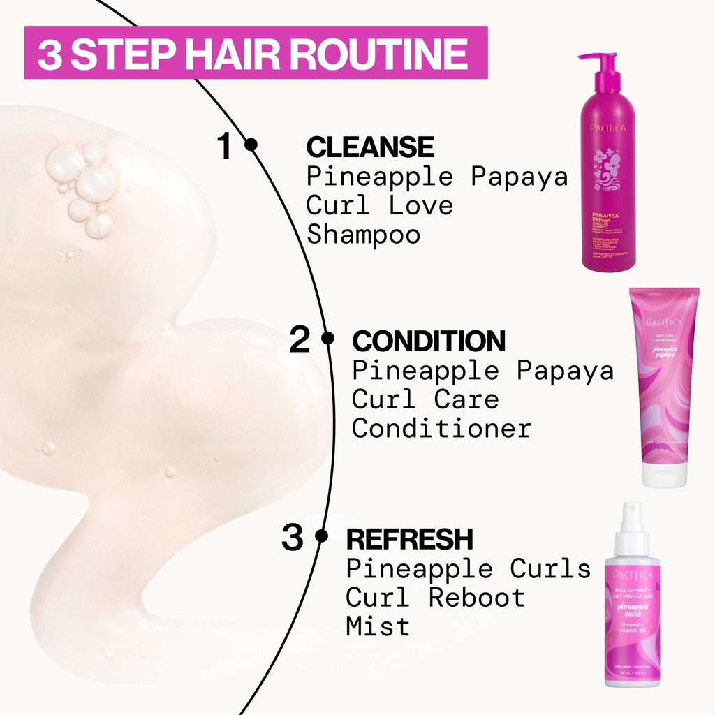 Pineapple Papaya Curl Love Shampoo