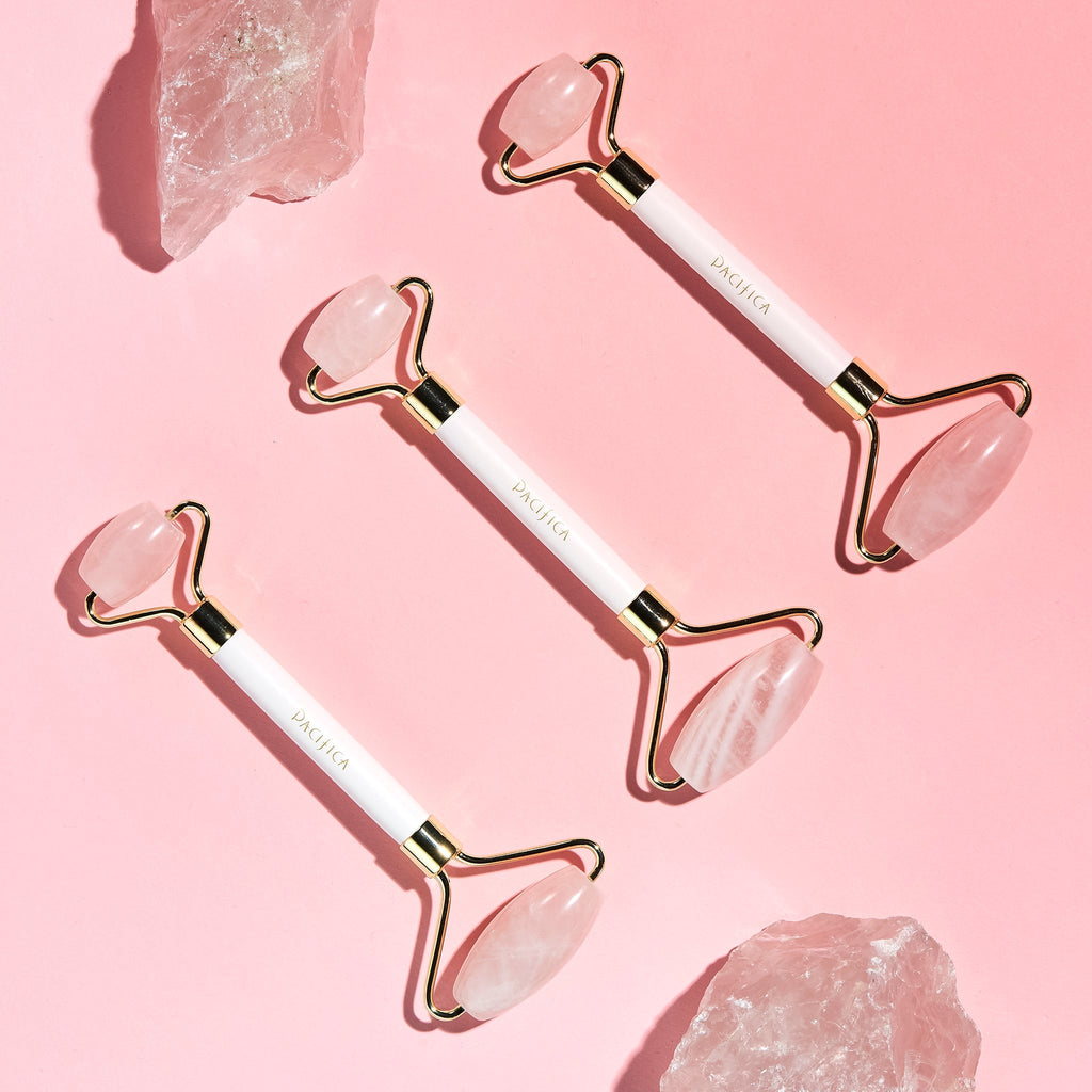 Crystal Wand Secret Weapon Rose Quartz Facial Roller
