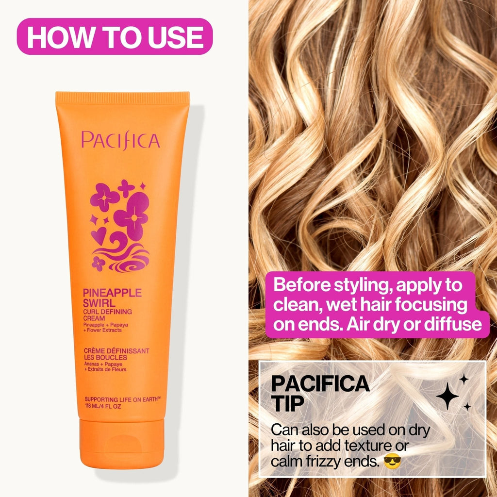 Pineapple Swirl Curl Defining Cream