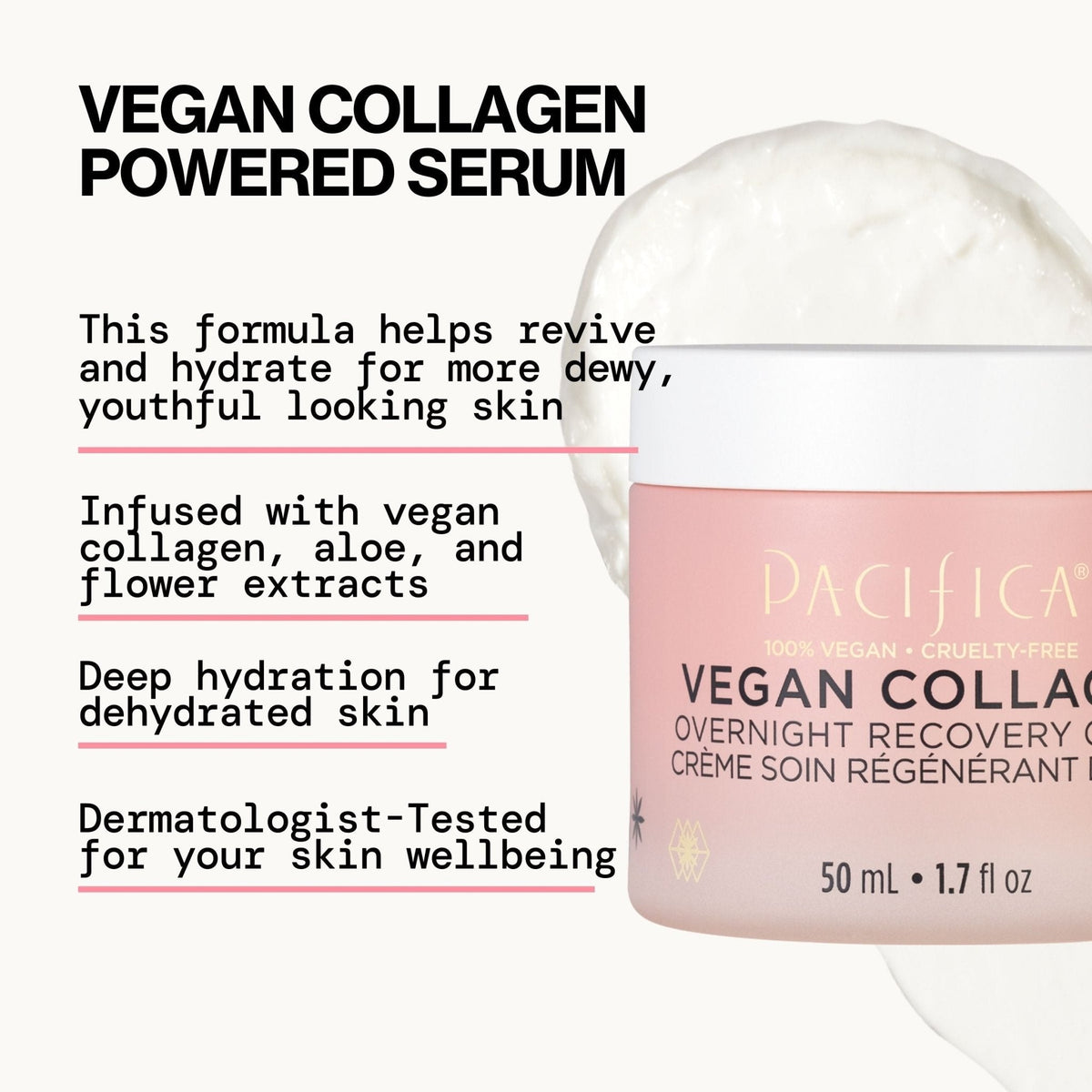 Vegan Collagen Overnight Recovery Cream