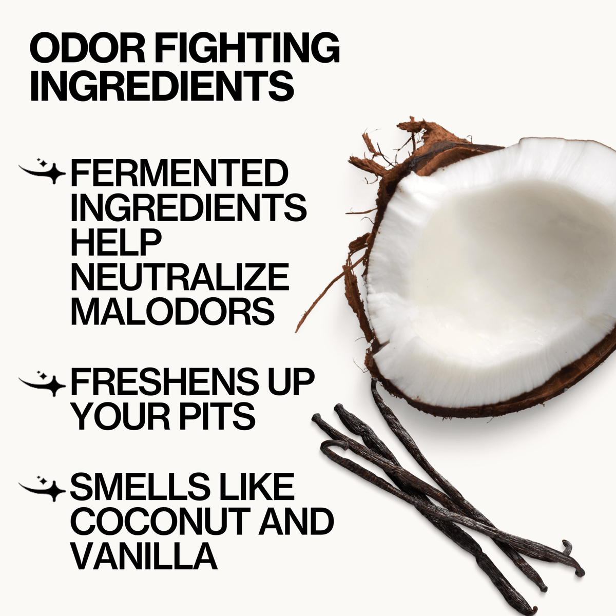 Coconut Milk & Essential Oils Underarm Deodorant Wipes