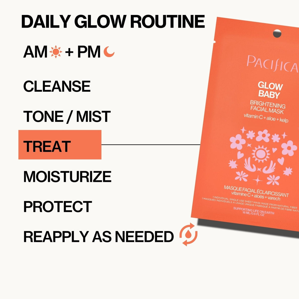 Glow Baby Brightening Facial Mask