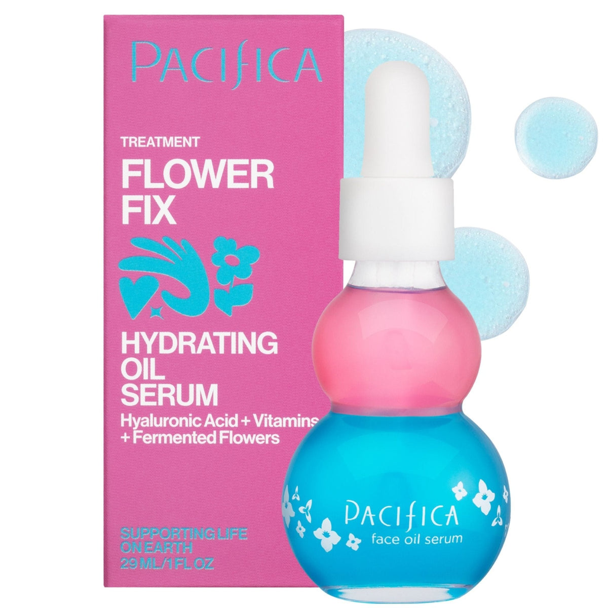 Flower Fix Bi-Phase Hydrating Oil Serum