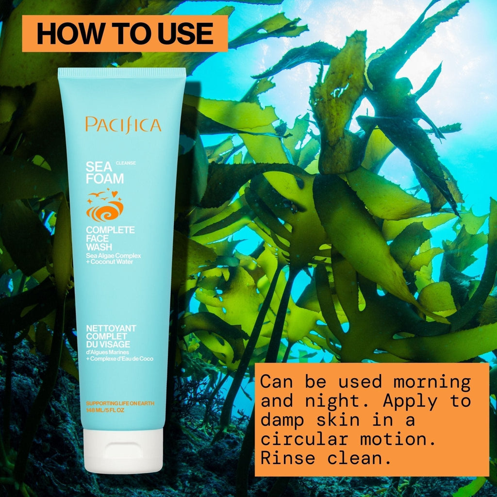 Sea Foam Complete Face Wash | Daily Facial Cleanser