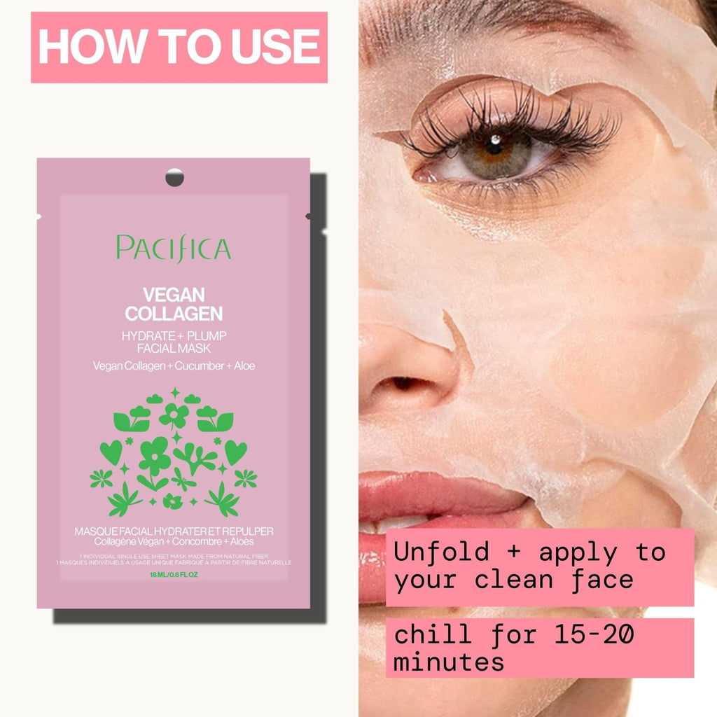 Vegan Collagen Hydrate & Plump Facial Mask