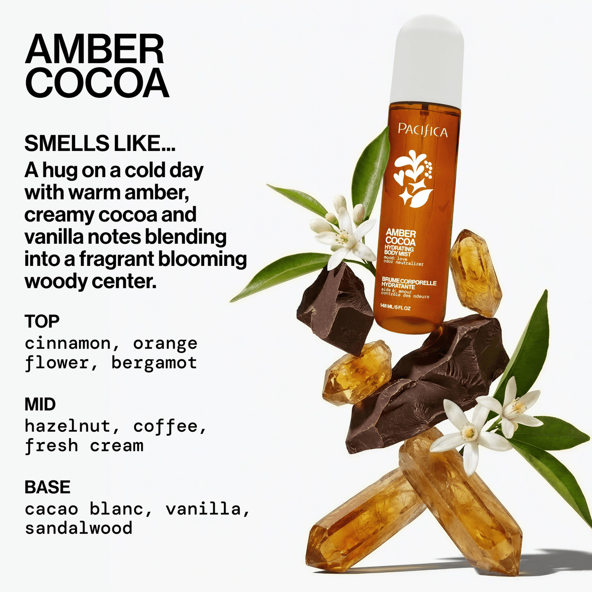 Amber Cocoa Body Mist