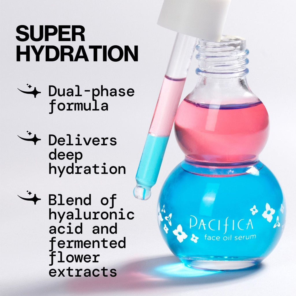 Flower Fix Bi-Phase Hydrating Oil Serum