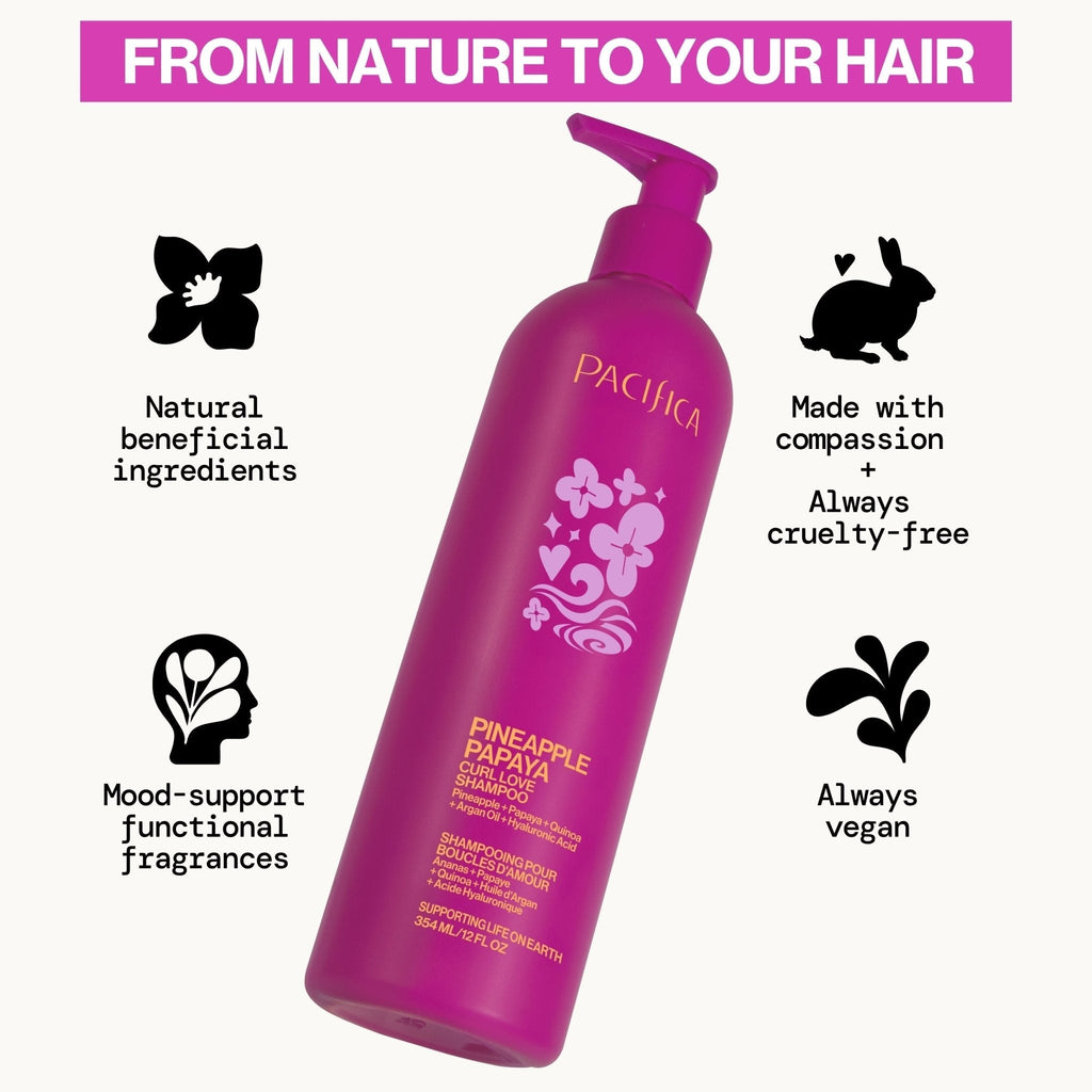 Pineapple Papaya Curl Love Shampoo