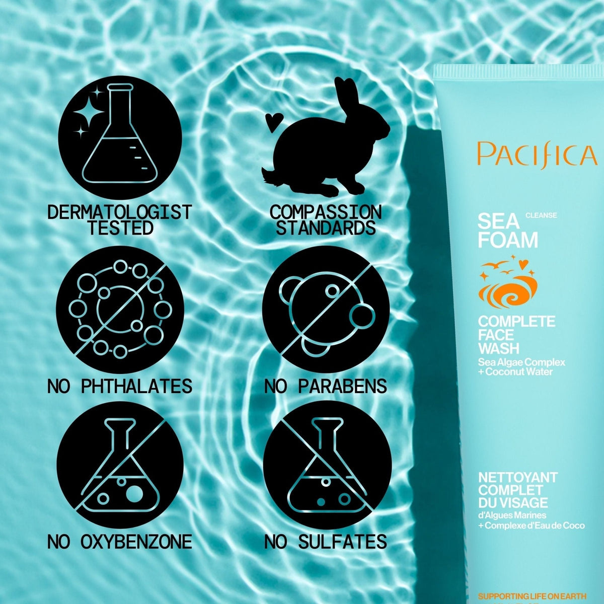Sea Foam Complete Face Wash | Daily Facial Cleanser