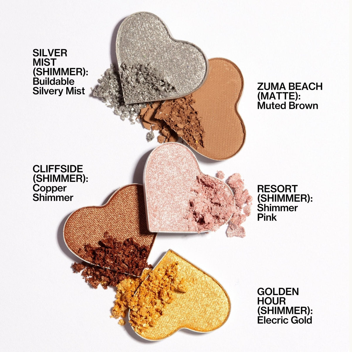 Malibu Eye Shadows Palette