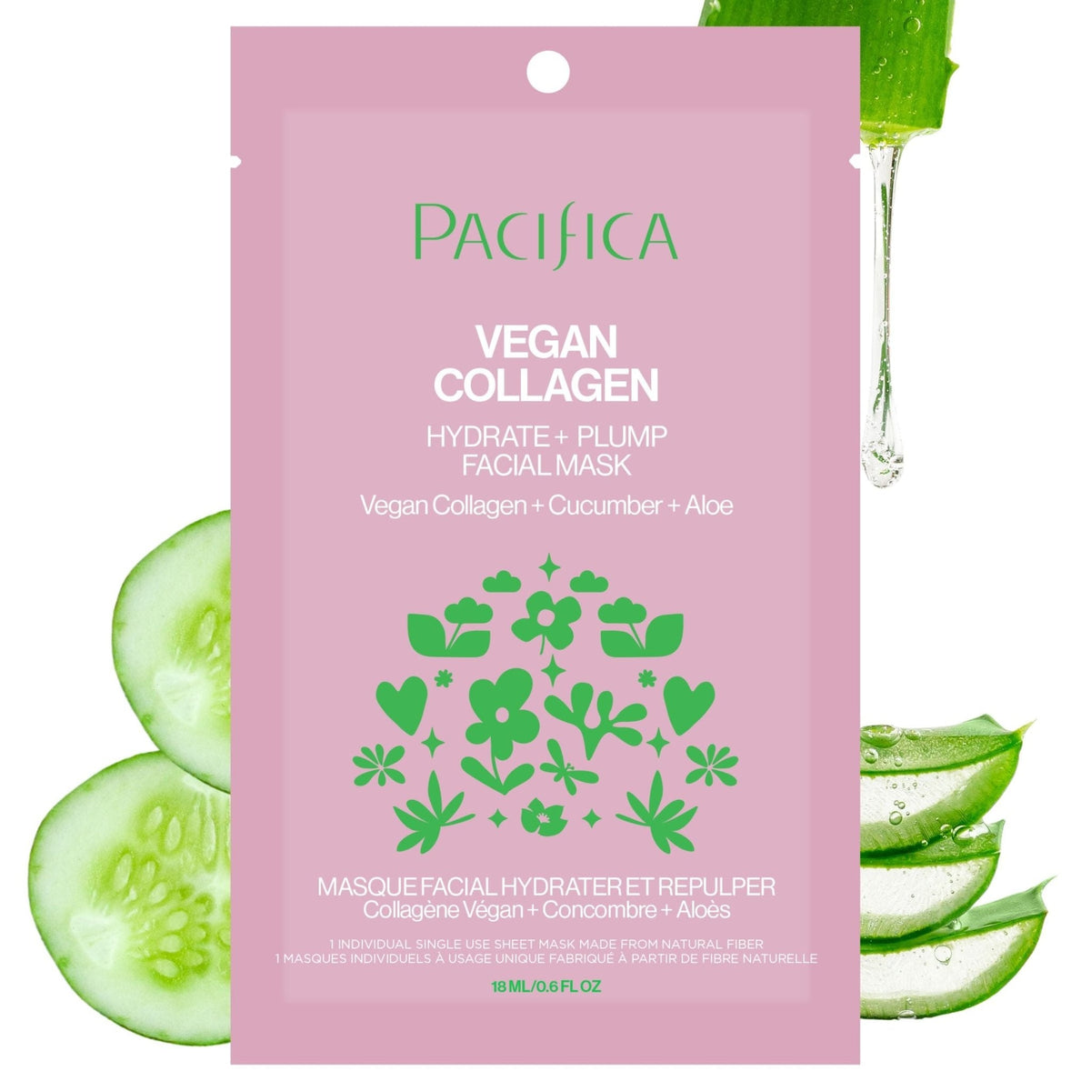 Vegan Collagen Hydrate & Plump Facial Mask
