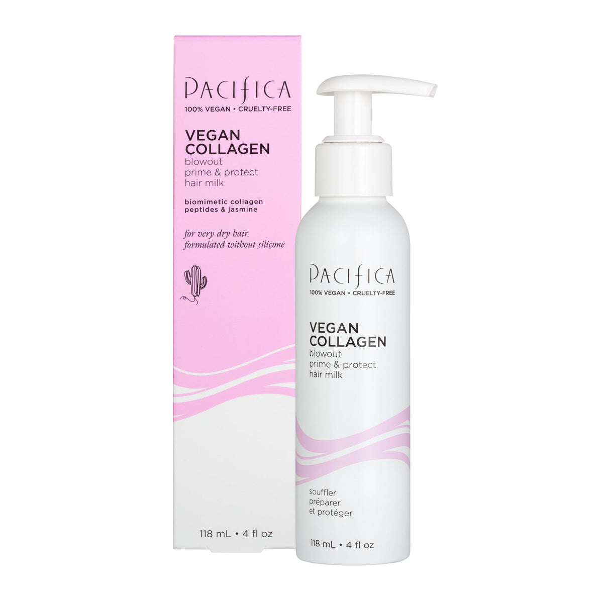 Vegan Collagen Blowout Prime & Protect Hair Milk