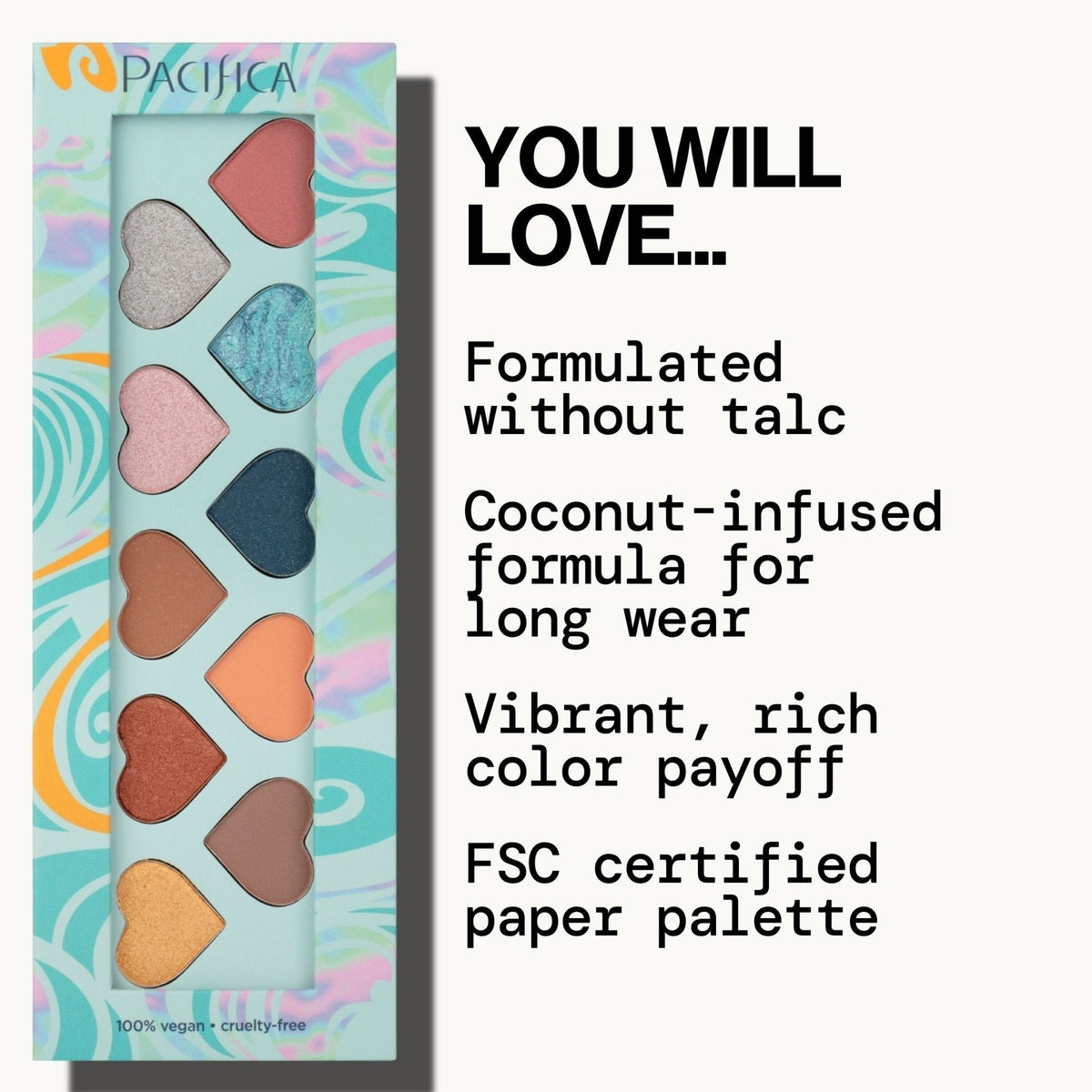 Malibu Eye Shadows Palette