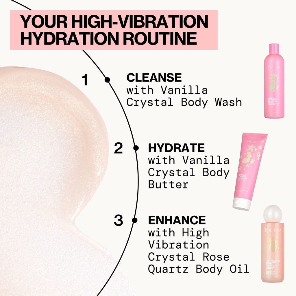 High Vibration Rose Quartz Body Oil