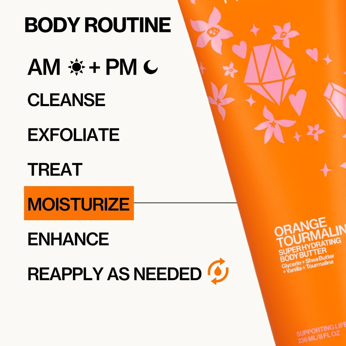 Orange Tourmaline Super Hydrating Body Butter