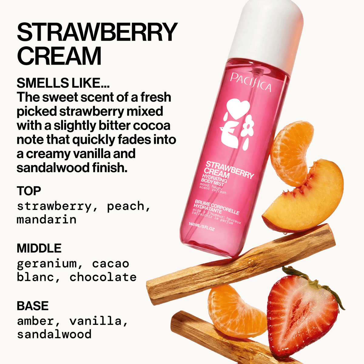 Strawberry Cream Body Mist