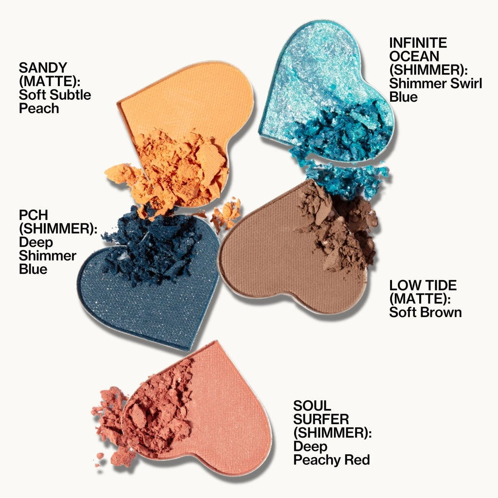 Malibu Eye Shadows Palette