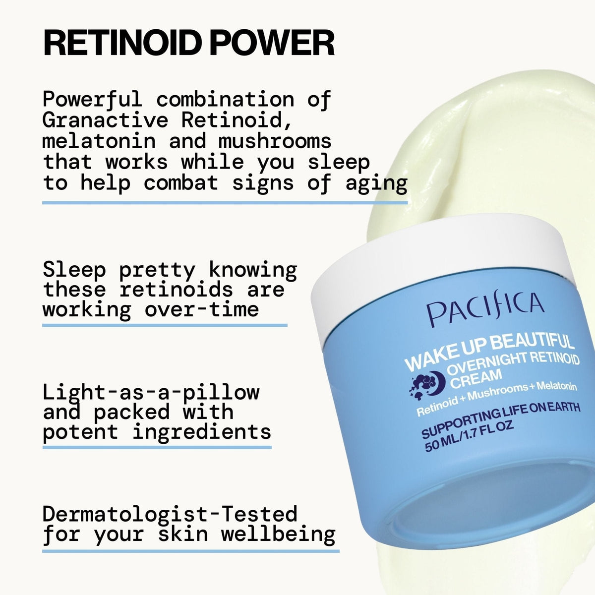 Wake Up Beautiful Overnight Retinoid Cream