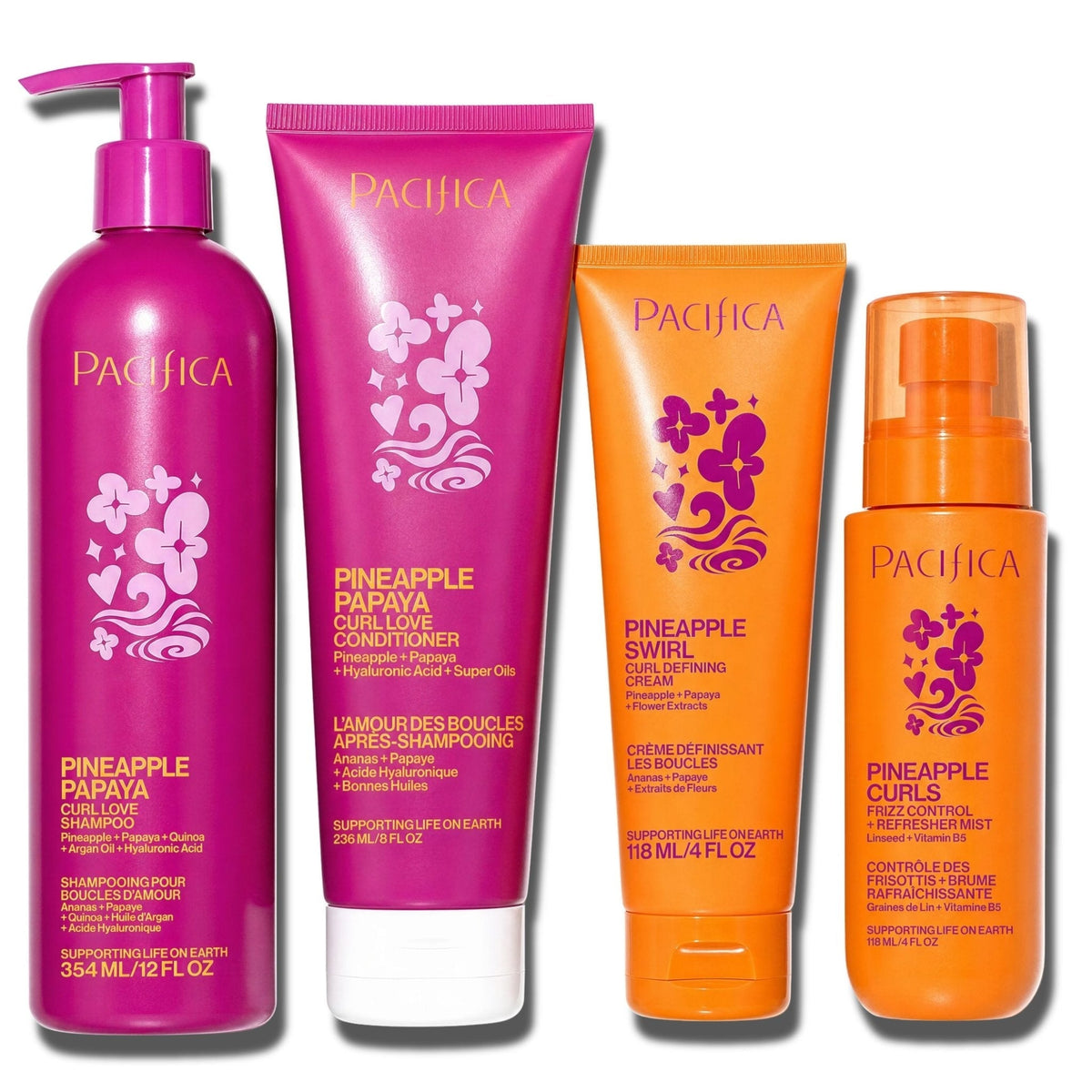 Pineapple Curls Curl Defining + Hydrating Hair Bundle