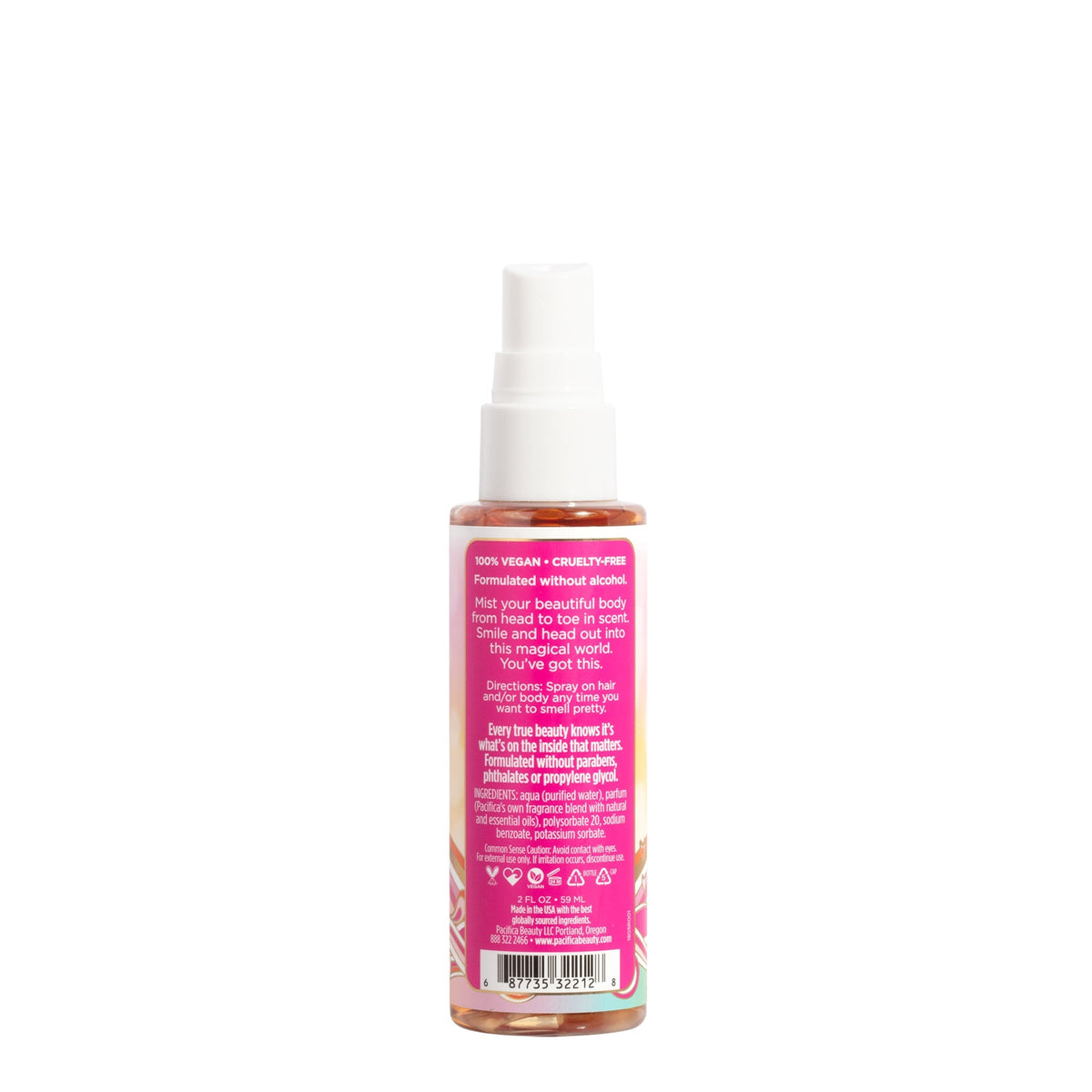 Island Vanilla Perfumed Hair & Body Mist