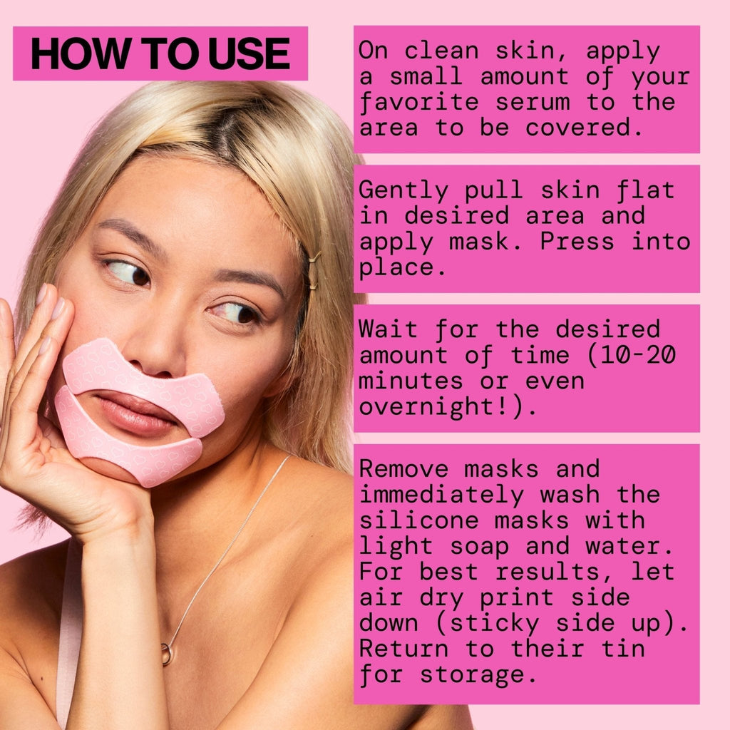 Reusable Masks Lip Line