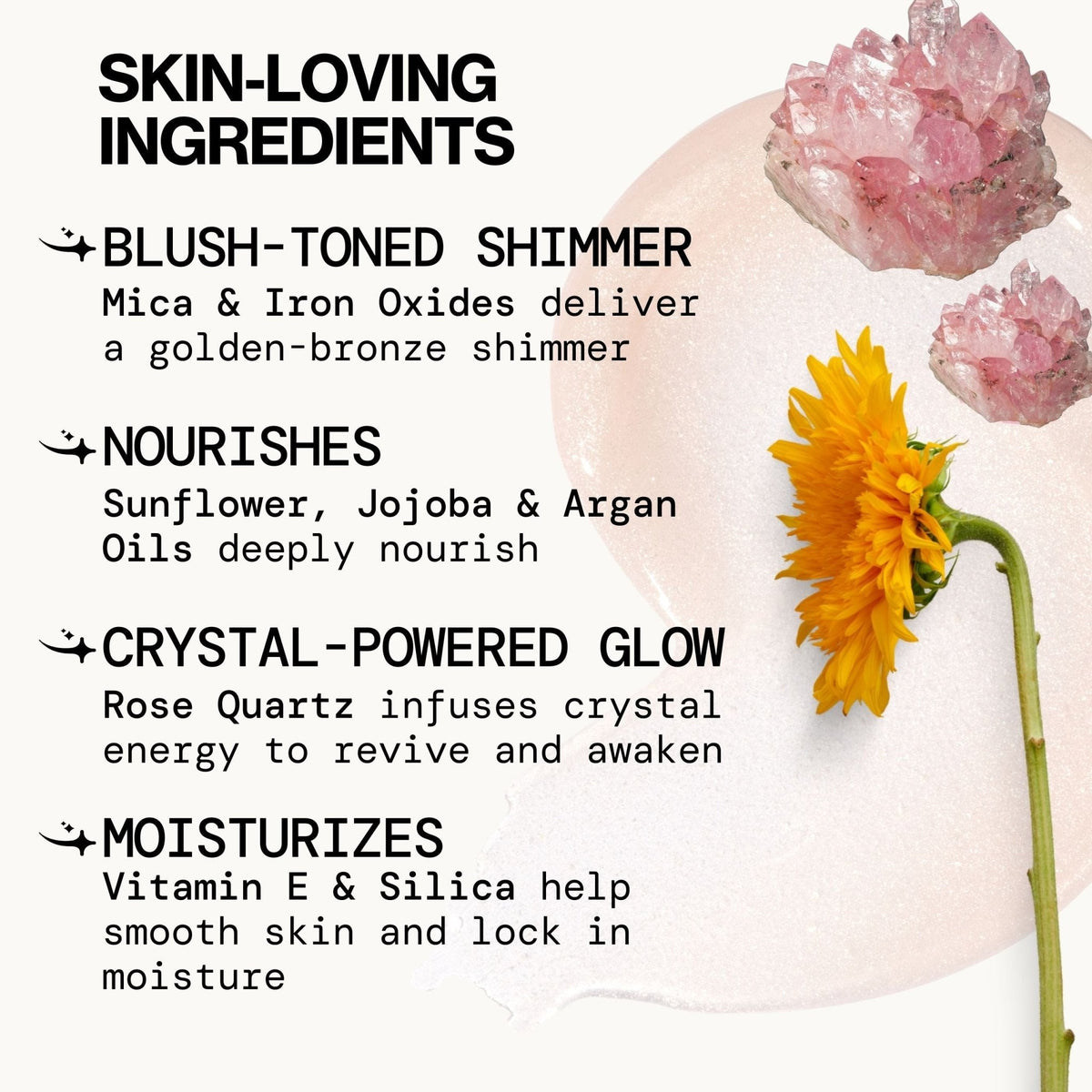 High Vibration Rose Quartz Body Oil