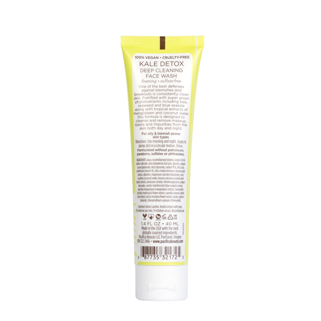 Kale Detox Deep Cleaning Face Wash Mini